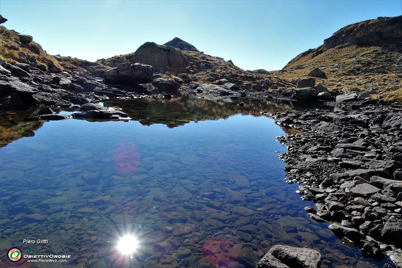 70 Laghetto di Pietra Quadra con poca acqua purtroppo.JPG -                                